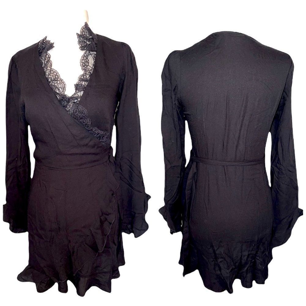 Forever 21 Faux Wrap Mini Dress
